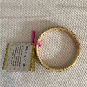 Palm leaf bangle